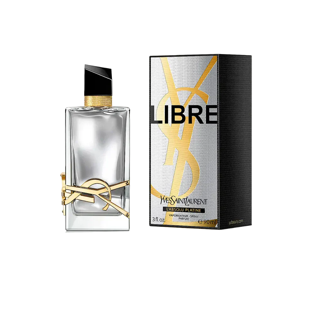 YVES SAINT LAURENT LIBRE L'ABSOLU PLATINE EAU DE PARFUM 90ML CAJA MUJER
