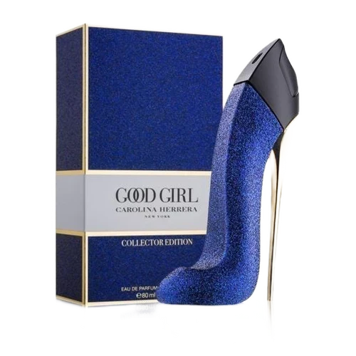 CAROLINA HERRERA GOOD GIRL GLITTER COLLECTOR (SCARPA BLU) EAU DE PARFUM 80ML (SCATOLATO)