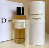 CHRISTIAN DIOR BOIS D'ARGENT EAU DE PARFUM 125ML (SCATOLATO)