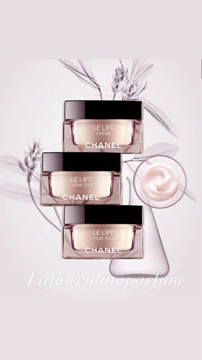 CHANEL LE LIFT CRÈME YEUX 15ML-CRÈME RICHE 50ML-CRÈME FINE 50ML TRIS COMPLETO IN OFFERTA