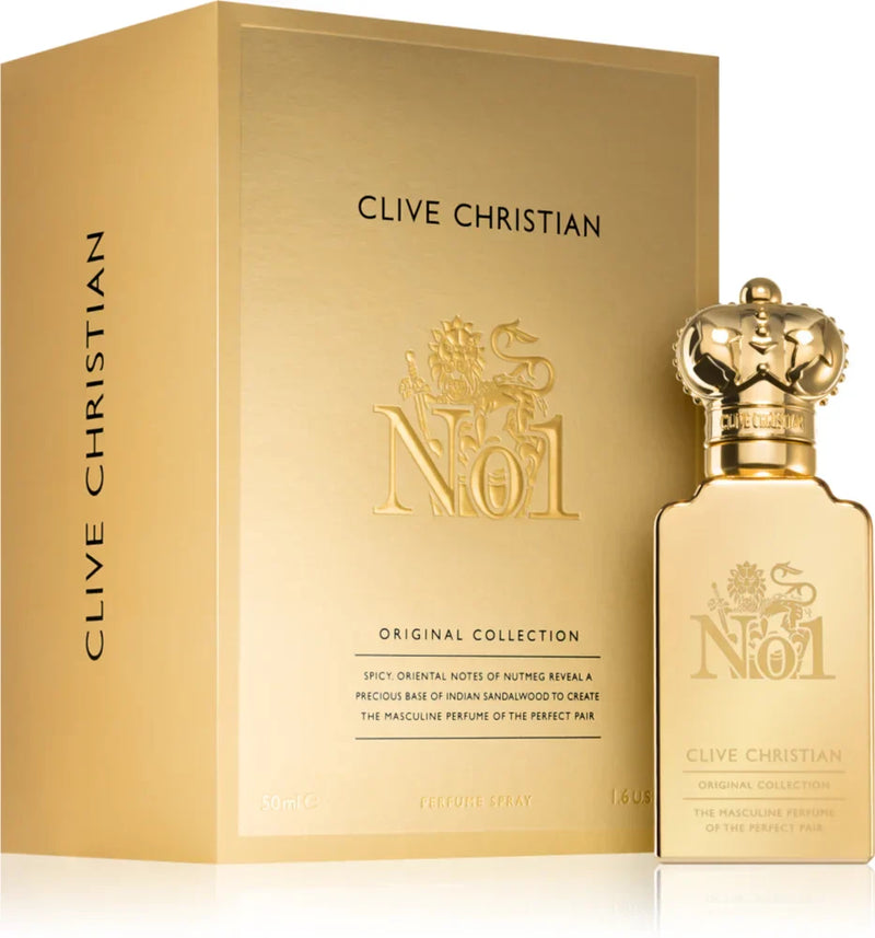 CLIVE CHRISTIAN N.01 EAU DE PARFUM 50ML (SCATOLATO)