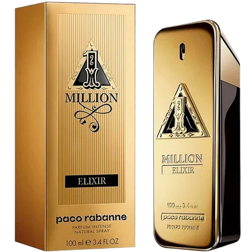 PACO RABANNE 1 MILLION ELIXIR EAU DE PARFUM PER UOMO 100ML SCATOLATO