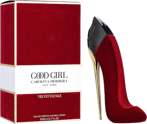 GOOD GIRL VELVET FATALE DE CAROLINA HERRERA PARA MUJER 80ML EN CAJA
