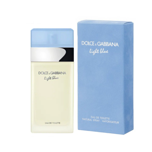 DOLCE &amp; GABBANA LIGHT BLUE EAU DE TOILETTE PARA MUJER 100 ML (EN CAJA)
