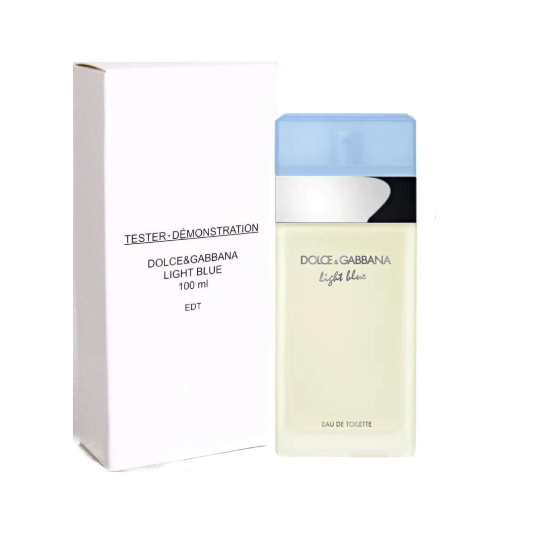 DOLCE &amp; GABBANA EAU DE TOILETTE MUJER AZUL CLARO 100 ML (TESTER)