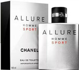 CHANEL ALLURE HOMME SPORT EAU DE TOILETTE 100ML (SCATOLATO)